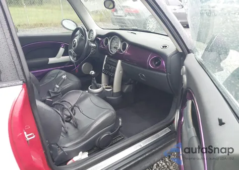 2002 Mini Cooper S z USA, uszkodzony, nr VIN WMWRE33432TD55805